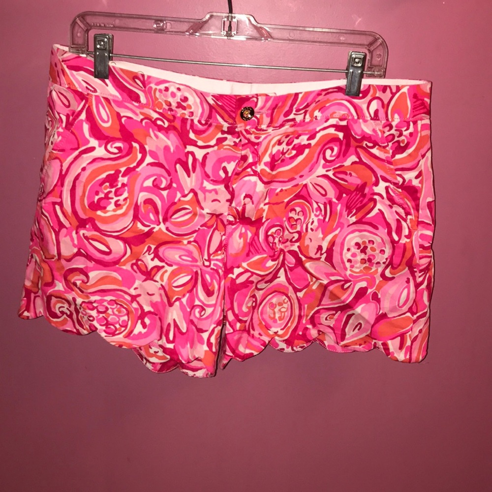 Lilly Pulitzer Scalloped Shorts